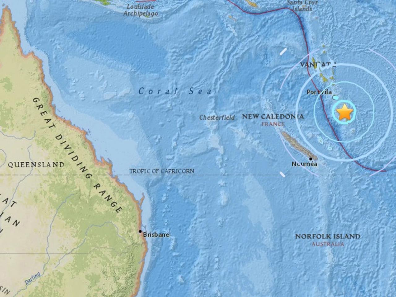 Vanuatu hit by another earthquake as hundreds of Australians return